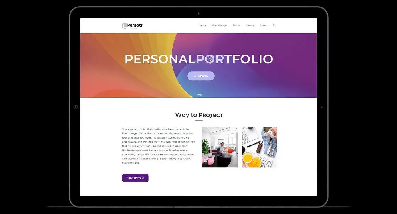 Personal Portfolio Website